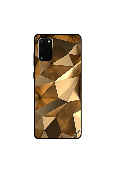 Covernex غطاء حماية لهاتف سامسونج جالكسي S20 بلس بتصميم مثلث ذهبي