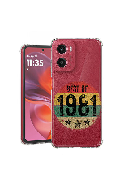 bestcase ® Удароустойчив калъф за Motorola Moto G05, Best Of 1981, 1926357 AS...