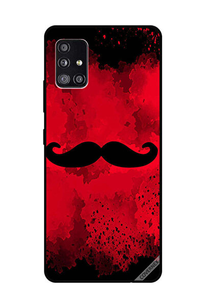 Covernex غطاء حماية لهاتف سامسونج جالاكسي A51 - أحمر - شارب - Bg