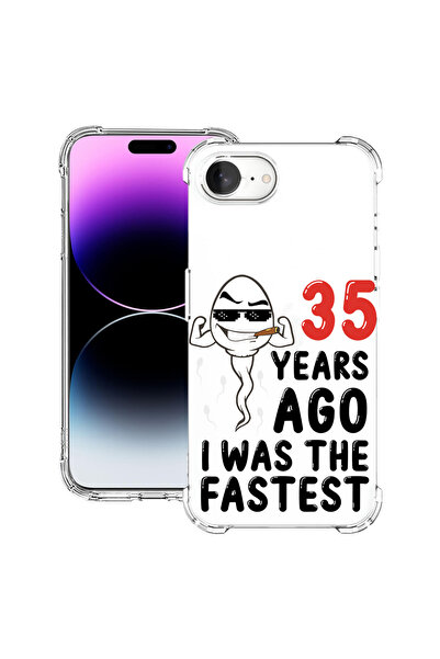 bestcase ® Carcasă antișoc pentru Apple iPhone 16e, acum 35 de ani, 1988231 A...