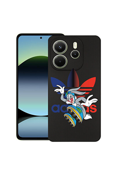 bestcase ® Husă Slim Silicon pentru Xiaomi Redmi Note 14 4G, Mad Bugs Bunny, ...
