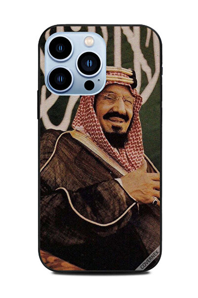Covernex غطاء حماية لهاتف آيفون 13 برو من آبل، صورة قديمة للملك عبد العزيز