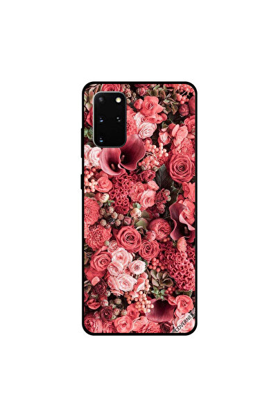 Covernex غطاء حماية لهاتف سامسونج جالاكسي S20 بلس بطبعة حديقة ورود الخوخ