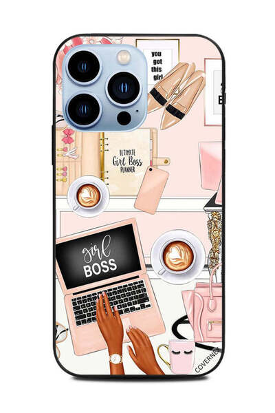 Covernex غطاء حماية لهاتف Apple iPhone 13 Pro - مخطط Ultimate Girl Boss