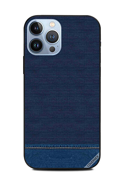 Covernex غطاء حماية لهاتف Apple iPhone 13 Pro Max بنقشة جينز أزرق