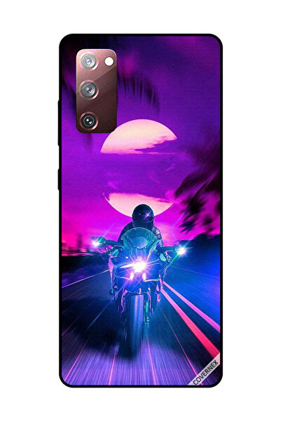 Covernex غطاء حماية لهاتف سامسونج جالاكسي S20 FE راكب الدراجة النارية يترك ال...