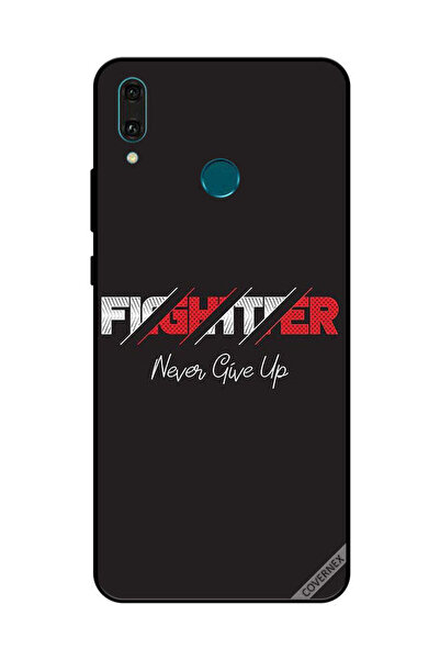 Covernex غطاء حماية لهاتف هواوي Y9 2019 - المقاتل لا يستسلم أبدًا