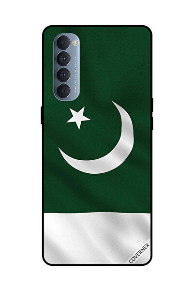 Covernex غطاء حماية لهاتف Oppo Reno 4 Pro علم باكستان عمودي