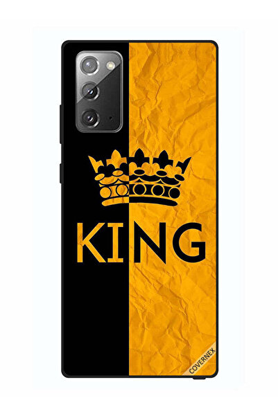 Covernex غطاء حماية لهاتف سامسونج جالكسي نوت 20 كينج أسود وأصفر