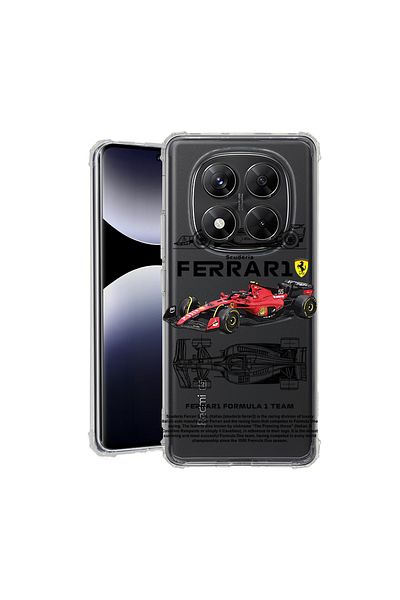 bestcase ® Anit Shock Case For Xiaomi Redmi Note 14 Pro 4G, Ferrari Scuderia, 1997764 AS 1861