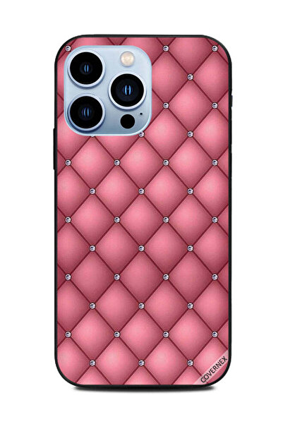 Covernex غطاء حماية لهاتف Apple iPhone 13 Pro باللون الوردي بتصميم كلاسيكي