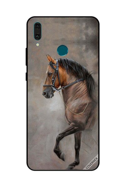 Covernex Protective Case Cover For Huawei Y9 2019 Vintage Picture Of Horse