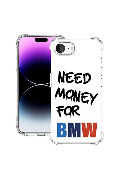 bestcase ® Carcasă antișoc pentru Apple iPhone 16e, Need Money For BMW, 19882...
