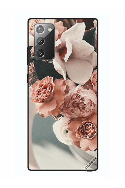 Covernex غطاء حماية لهاتف سامسونج جالكسي نوت 20 - باقة زهور الخوخ