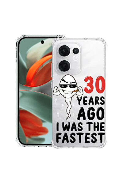 bestcase ® Αντικραδασμική θήκη για Oppo Reno13 F/FS, πριν από 30 χρόνια, 1988...