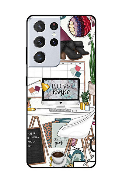 Covernex غطاء حماية لهاتف سامسونج جالاكسي S21 ألترا - بوس بيب