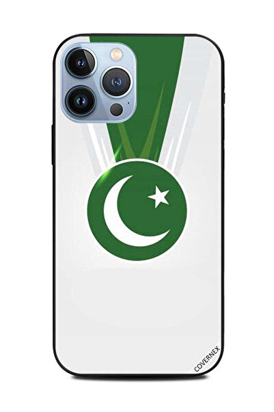 Covernex غطاء حماية لهاتف Apple iPhone 13 Pro Max ميدالية علم باكستان