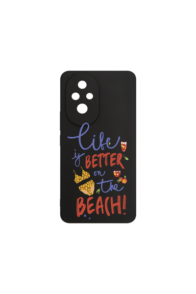 bestcase ® Husa Slim Silicon pentru Honor 200, Beach, 1894728 B 1874