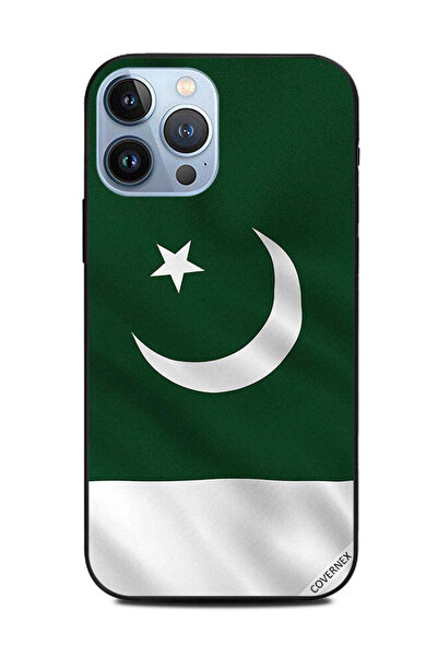 Covernex غطاء حماية لهاتف Apple iPhone 13 Pro Max علم باكستان عمودي