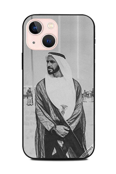 Covernex غطاء حماية لهاتف آبل آيفون 13 ميني صورة الشيخ زاي الكلاسيكية