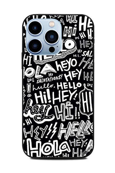 Covernex غطاء حماية لهاتف Apple iPhone 13 Pro Hi Hello Tags
