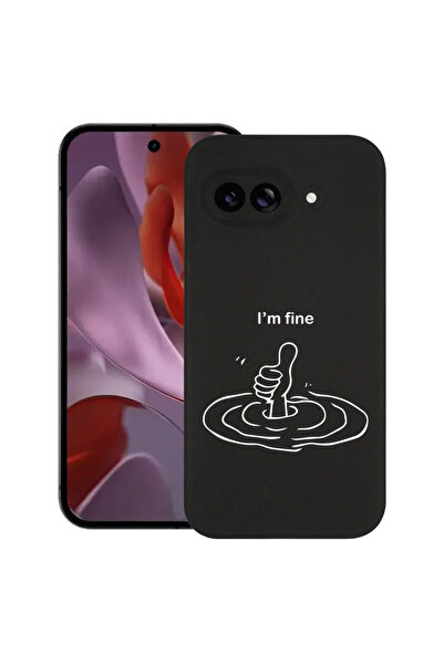 bestcase ® Husa Slim Silicon pentru Google Pixel 9a, I'm Fine, 1926335 B 1867