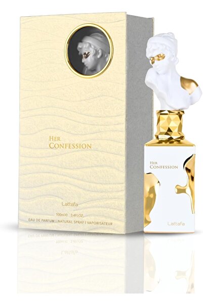 lattafa Eau de Parfum Spray For Women, Her Confession, 3.4 oz/100 ml