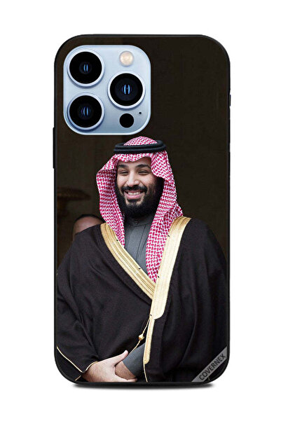 Covernex غطاء حماية لهاتف أبل آيفون 13 برو محمد بن سلمان مبتسمًا