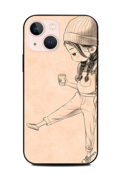 Covernex غطاء حماية لهاتف Apple iPhone 13 Mini - ابتعد عن القلق واشرب القهوة