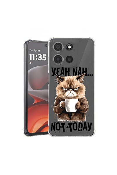 bestcase Carcasă antișoc pentru Motorola Edge 60 Pro cu design Not Today, 205...