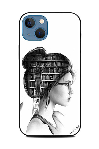 Covernex غطاء حماية لجهاز Apple iPhone 13 Library In Head