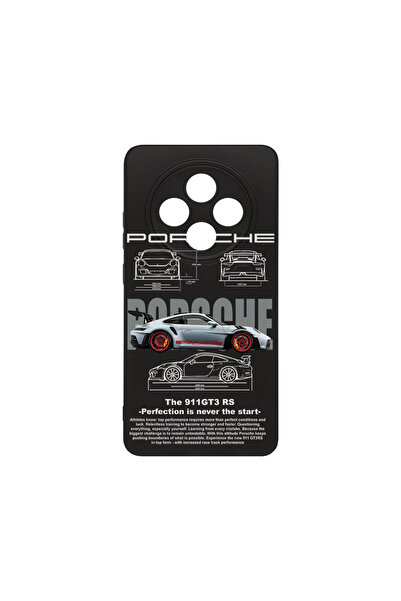 bestcase ® Husa Slim Silicon pentru Xiaomi Redmi 14C / A4 / Poco C75, Porsche...