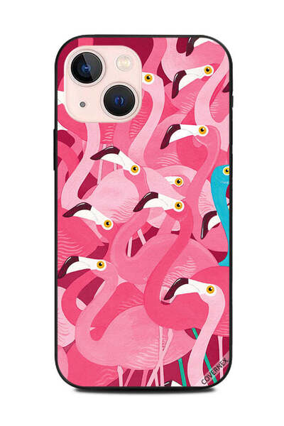 Covernex غطاء حماية لهاتف أبل آيفون 13 ميني - فلامنغو وردي