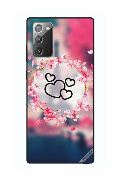 Covernex غطاء حماية لهاتف سامسونج جالكسي نوت 20 - قلوب سوداء