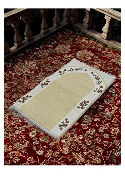 smart home Luxury Padded Prayer Rug, Insulated Padded Prayer Rug 110*70*4cm