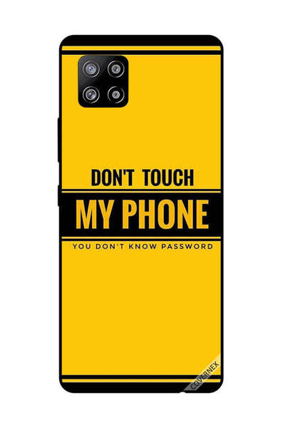Covernex Protective Case Cover For Samsung Galaxy A42 Don't Touch My Phone Yo...