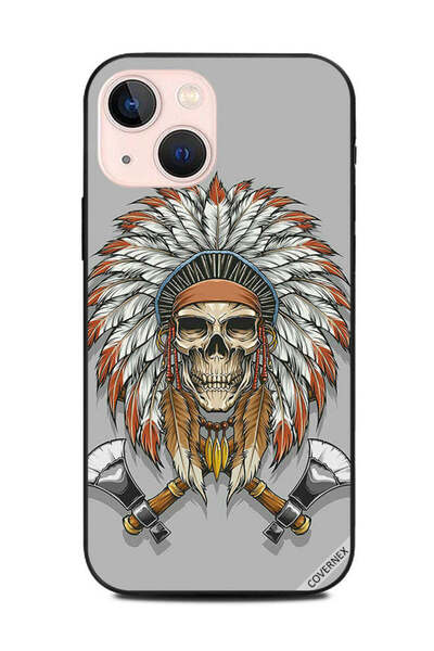 Covernex غطاء حماية لجهاز ابل ايفون 13 ميني - بني - رأس ريش