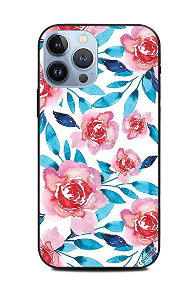 Covernex غطاء حماية لهاتف Apple iPhone 13 Pro Max بنقشة زهور ملونة