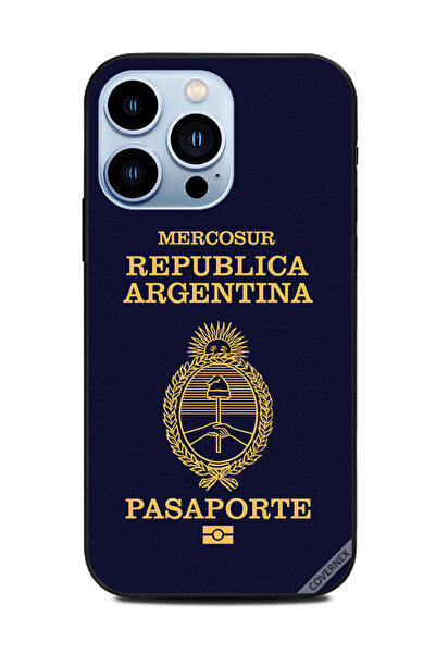 Covernex غطاء حماية لهاتف Apple iPhone 13 Pro جواز سفر الأرجنتين