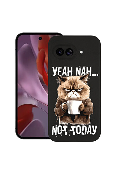 bestcase ® Husă Slim Silicon pentru Google Pixel 9a, Nu astăzi, 1926335 B 1878