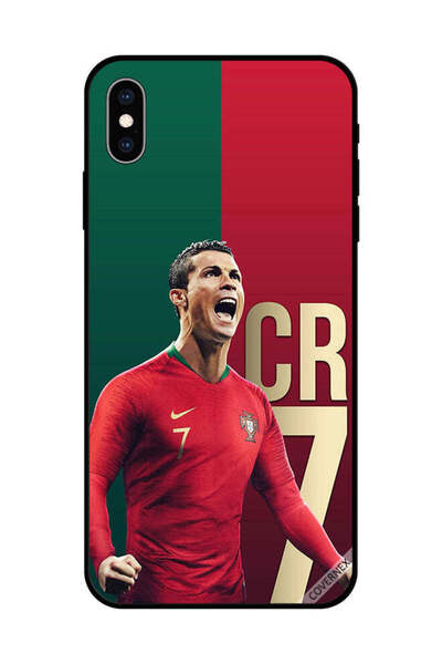 Covernex غطاء حماية لهاتف Apple iPhone X - مجموعة كريستيانو رونالدو لفريق الب...