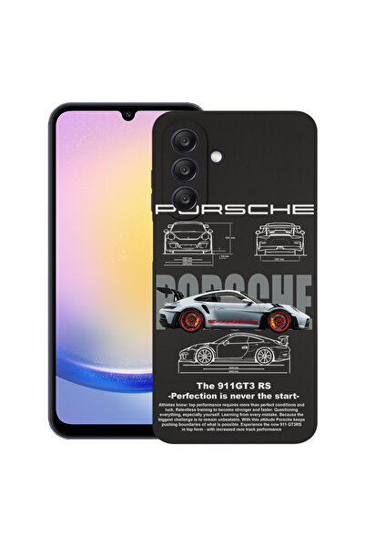 bestcase ® Тънък силиконов калъф за Samsung Galaxy A55, Porsche, 1788874 B 1883