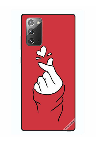 Covernex غطاء حماية لهاتف سامسونج جالكسي نوت 20 سناب لوف أحمر