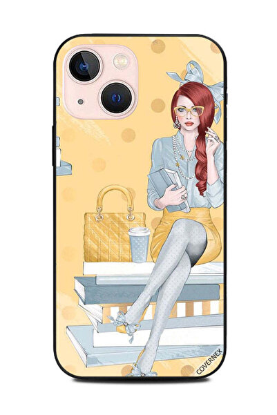 Covernex غطاء حماية لهاتف Apple iPhone 13 Mini - فتاة أنيقة