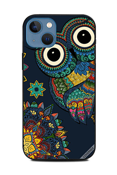 Covernex غطاء حماية لهاتف Apple iPhone 13 بتصميم بومة زهرية
