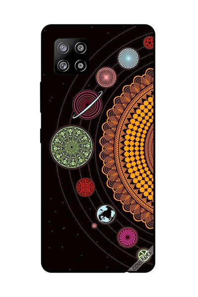 Covernex غطاء حماية لهاتف سامسونج جالاكسي A42 - أشكال ماندالا الفضائية