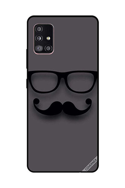 Covernex غطاء حماية لهاتف سامسونج جالاكسي A51 - أسود - زجاج وشارب