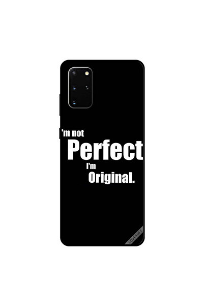 Covernex غطاء حماية لهاتف سامسونج جالكسي S20 بلس أنا لست مثاليًا أنا أصلي