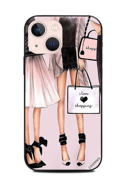 Covernex غطاء حماية لهاتف Apple iPhone 13 Mini - فتيات في التسوق