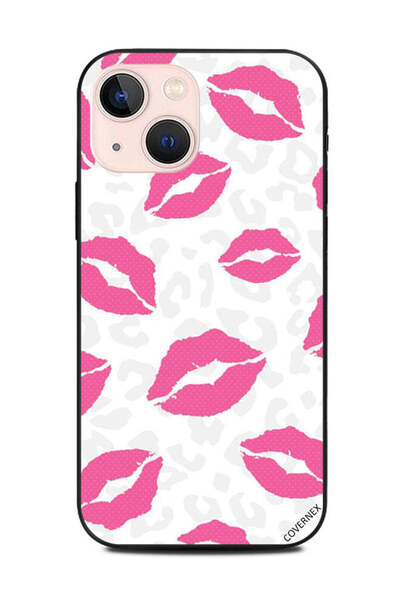 Covernex غطاء حماية لهاتف Apple iPhone 13 Mini - شفاه وردية